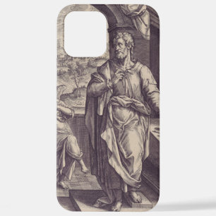 Funda Para iPhone 12 Pro Max Grabado de San Mateo Inspiración Divina