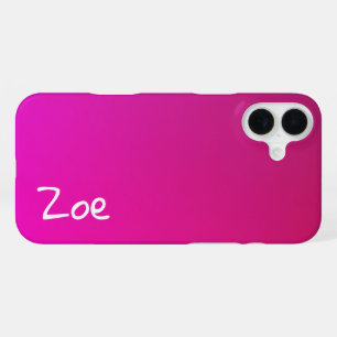 Funda Para iPhone 16 Plus Grace en una línea: Silhouette de mariposa