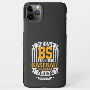 Funda Para iPhone 11Pro Max Gracioso sarcasmo de béisbol