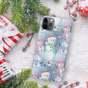 Gracioso Snowmen Christmas Tree String Light Patte
