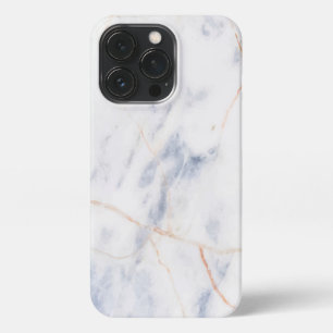 Funda Para iPhone 13 Pro Gradiente abstracto de mármol blanco