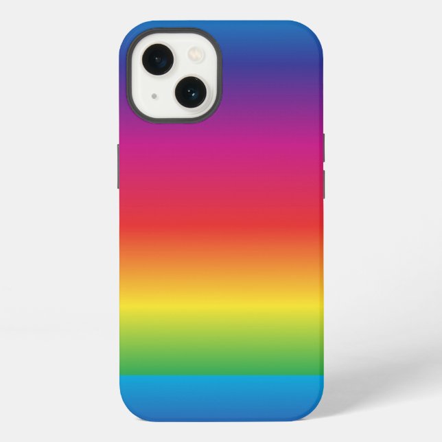 Funda Para iPhone Gradiente de arco iris (Reverso )