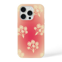 Gradiente estético con flores