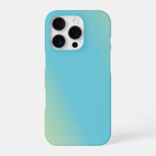 Funda Para iPhone 16 Pro Gradiente verde amarillo azul