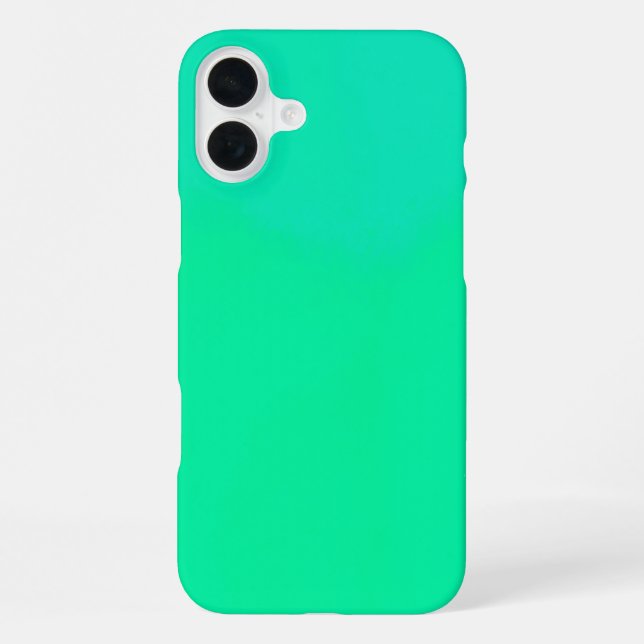 Funda Para iPhone Gradiente verde de primavera (Reverso )