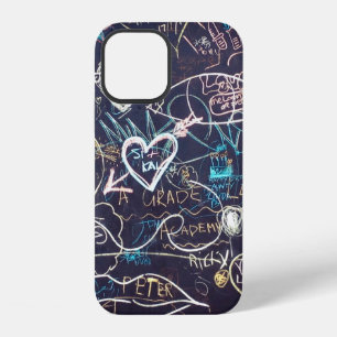 Funda Para iPhone 12 Graffiti amor en pizarra