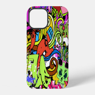 Funda Para iPhone 12 Graffiti Art: fondo estilo Hip-Hop
