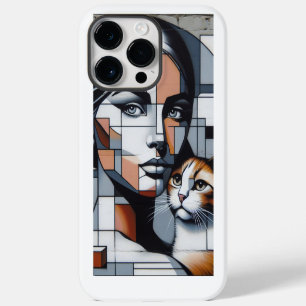 Funda Para iPhone 14 Pro Max Graffiti Cat Lady