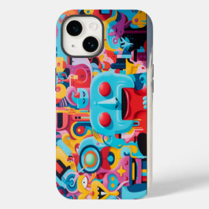 Funda Para iPhone 14 Graffiti de arte callejero para iPhone Estuche 5