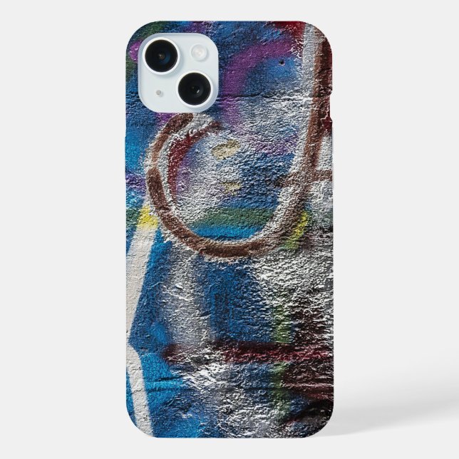 Funda Para iPhone Graffiti de fondo (Reverso )