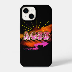 Funda Para iPhone 14 Graffiti HOPE Gráfica de "Estar inspirado"