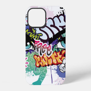 Funda Para iPhone 12 Graffiti ilustracion con letras de graffiti callej