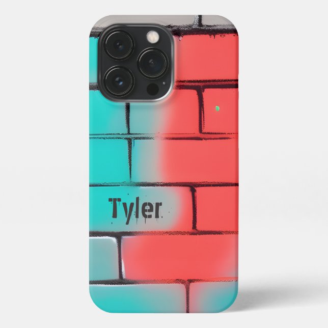 Funda Para iPhone Graffiti personalizado (Reverso)