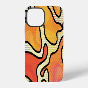 Funda Para iPhone 12 Graffiti urbano: Textura de arte sin costura.