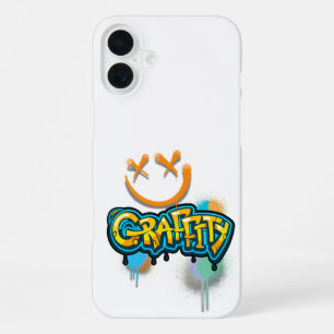Funda Para iPhone 16 Plus Graffiti vibes arte callejero con actitud