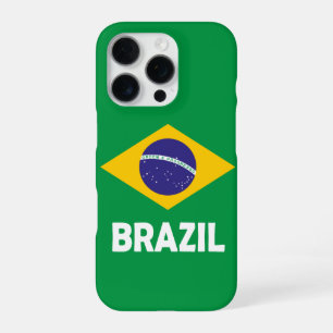 Funda Para iPhone 16 Pro Gráfica tipográfica patriótica de la bandera nacio