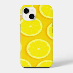 Funda Para iPhone 14 Gráfico amarillo brillante de lona