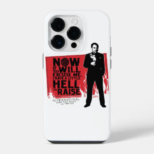 Funda Para iPhone 14 Pro Gráfico de cita sobrenatural de Crowley