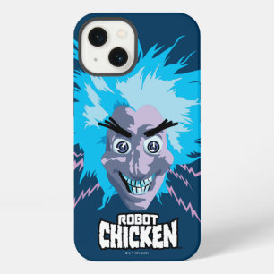 Gráfico de la cabeza del científico de Robot Chick