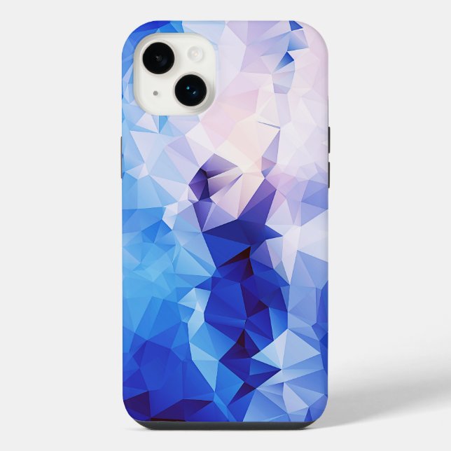 Funda Para iPhone Gráfico de polígono (Reverso)