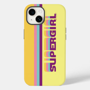Funda Para iPhone 14 Gráfico de selección de color retro superchica