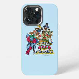 Funda Para iPhone 13 Pro Gráfico del logotipo del grupo Captain Planet y lo