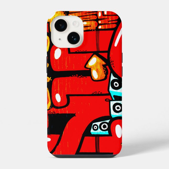 Funda Para iPhone Grafiti 19 iphcnm (Reverso )