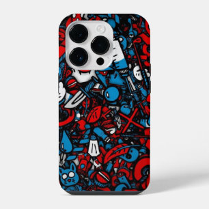 Funda Para iPhone 14 Pro Grafiti colorido