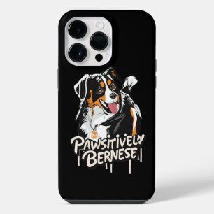 Funda Para iPhone 14 Pro Max Grafiti de Bersitic - Perros amantes de Bernese