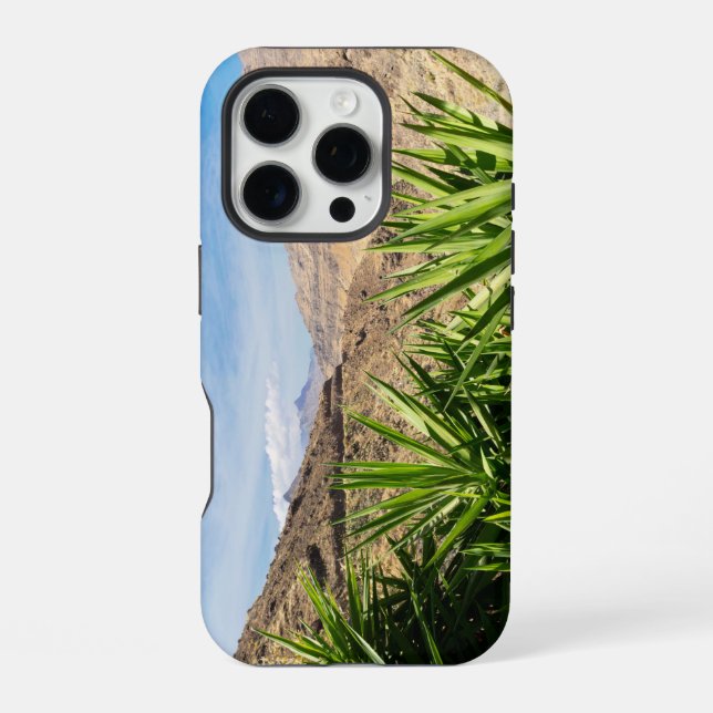 Funda Para iPhone Gran Canary Mountain Landscape (Reverso )
