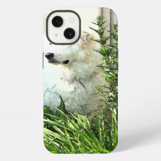 Gran Funda del iPhone X de la raza del perro en lo