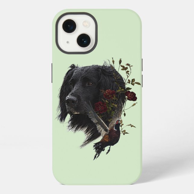 Funda Para iPhone Gran Munsterlander con faisán (Reverso )