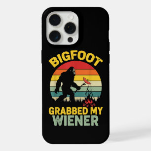 Gran Pie Agarró Mi Salchicha Divertido Sasquatch
