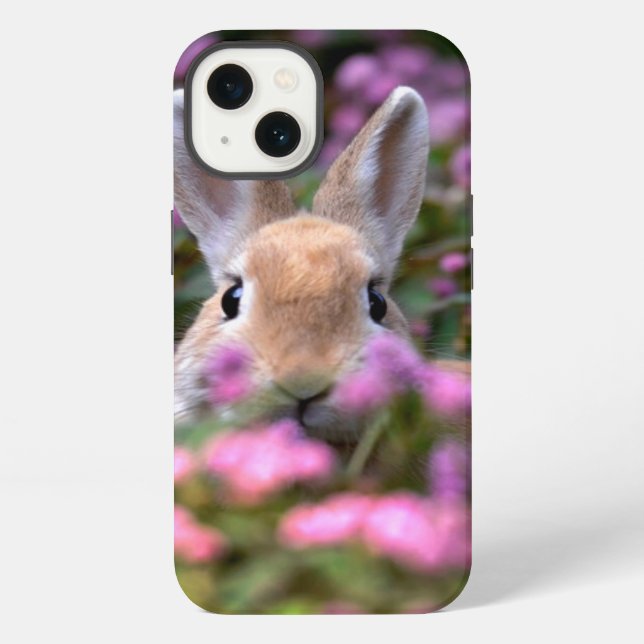 Funda Para iPhone Granja de conejos (Reverso )