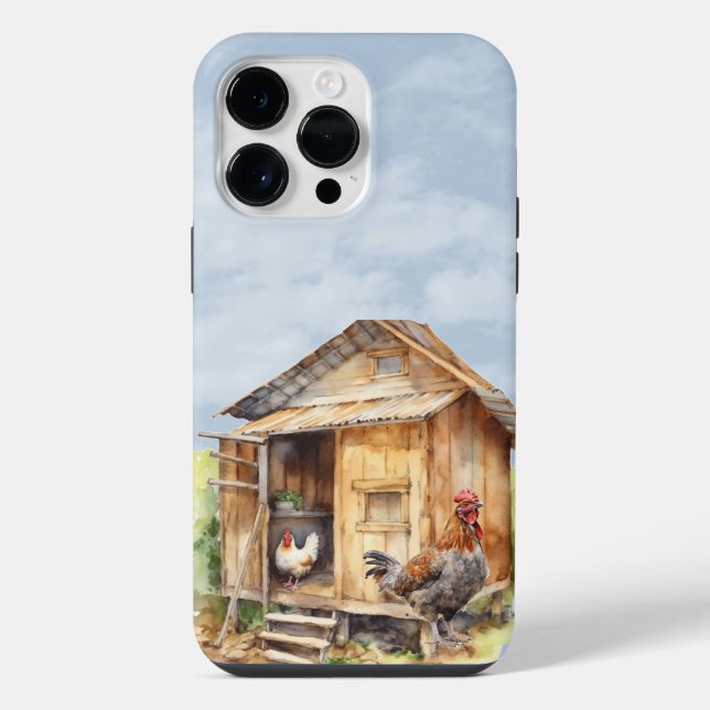 Funda Para iPhone Granja - Funda Apple iPhone 14 Pro Max (Reverso )