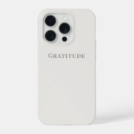 Gratitude – Minimal Typography (Slim Fit or Tough)