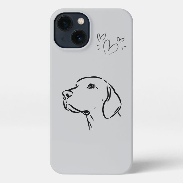 Funda Para iPhone Gray iPhone 17 Case with Adorable Puppy Design (Reverso )