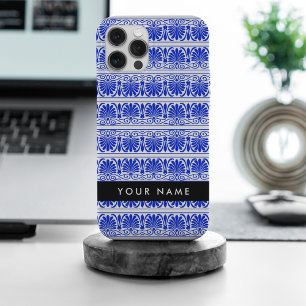 Greca Fret Arabesco Azul, Tu Nombre, Personaliza