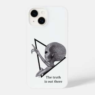 Funda Para iPhone 14 Grey Alien, la verdad está ahí fuera