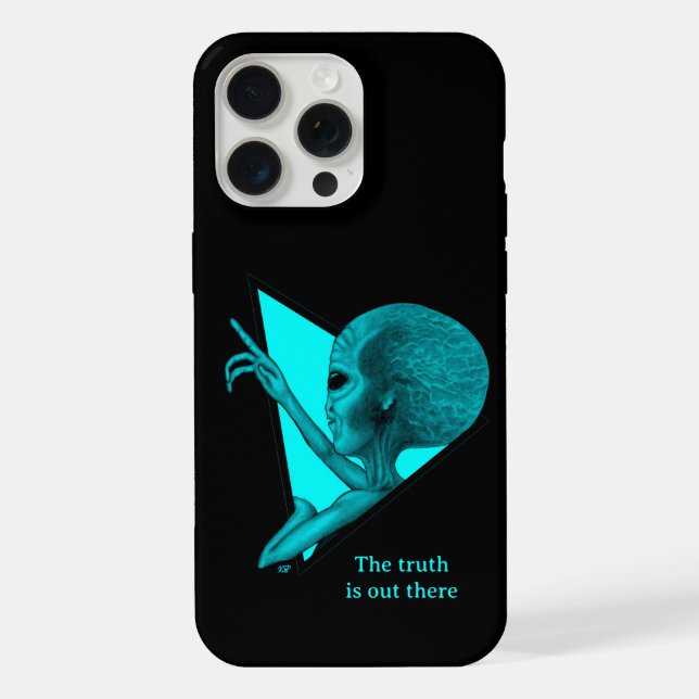Funda Para iPhone Grey Alien, la verdad está ahí fuera (Reverso )