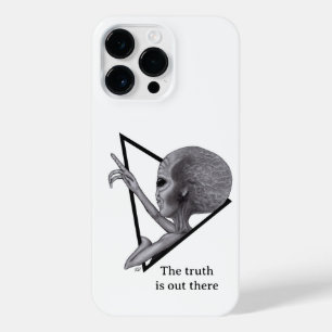 Funda Para iPhone 14 Pro Max Grey Alien, la verdad está ahí fuera