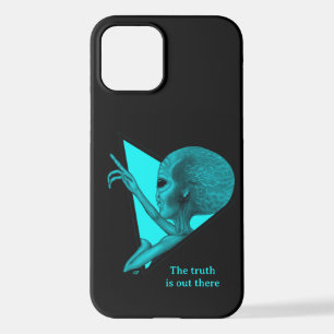 Funda Para iPhone 12 Grey Alien, la verdad está ahí fuera