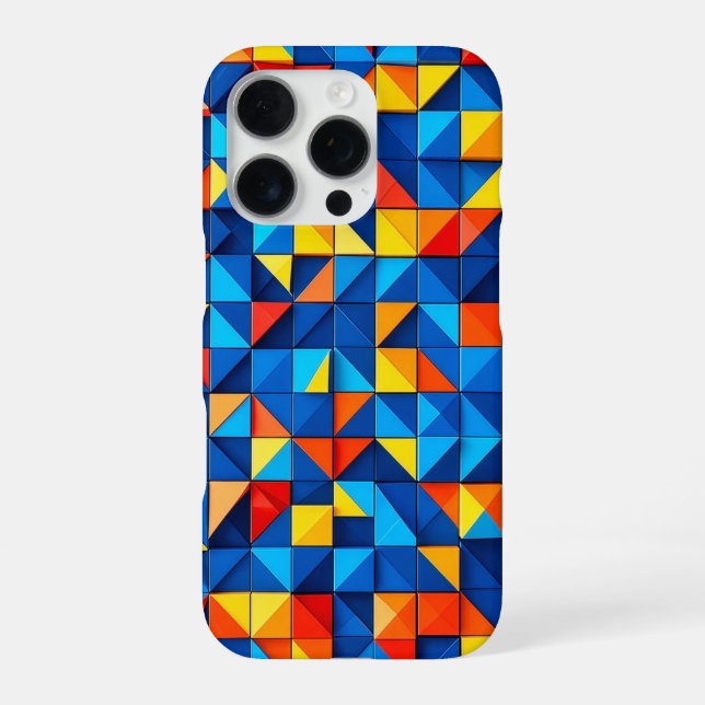 Funda Para iPhone Grid Fragments (Reverso)