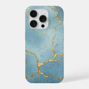 💙 Grietas de Oro Kintsugi ✨ Gotitas de Agua Azul�