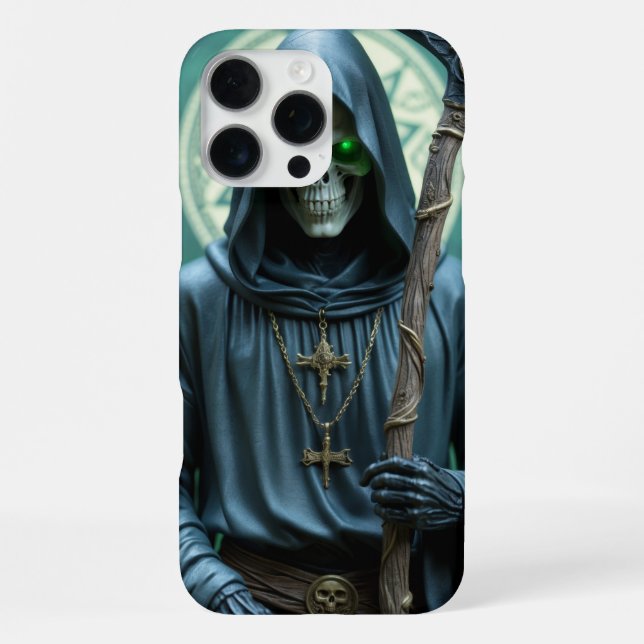 Funda Para iPhone Grim Reaper’s Fate Gótico  (Reverso )