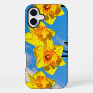 Funda Para iPhone 16 Plus Grupo de Daffodils Medalla de Oro Flores Estuche d