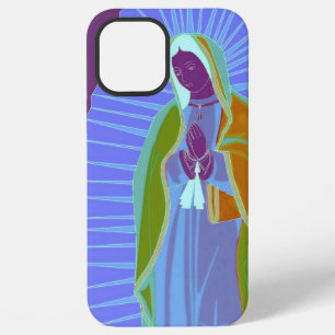 Funda Para iPhone 12 Pro Max Guadalupe Ultravioleta