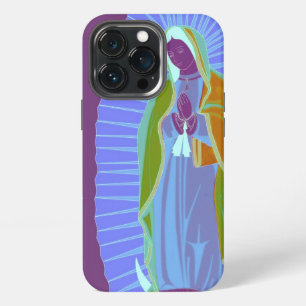 Funda Para iPhone 13 Pro Guadalupe Ultravioleta