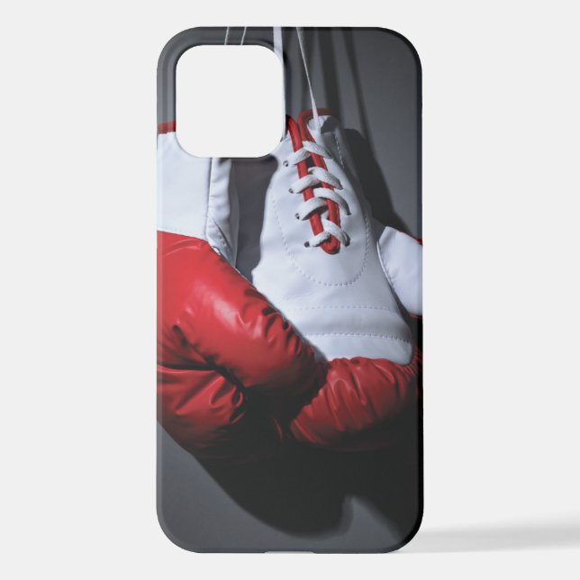 Funda Para iPhone Guantes de boxeo  (Reverso )