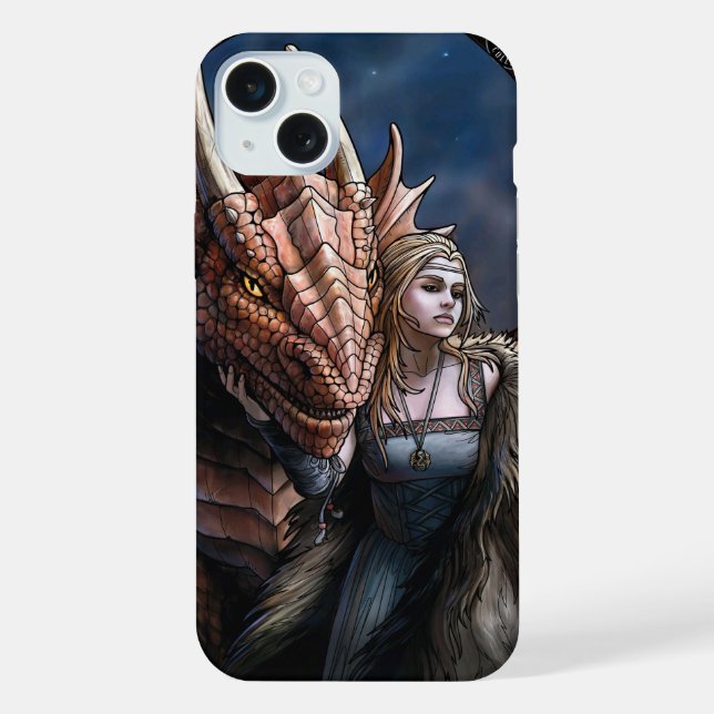 Funda Para iPhone Guardián del Dragón (Reverso )
